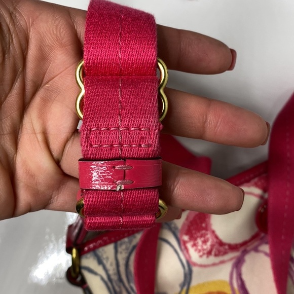 Authentic coach bag and wallet multicoloured canvas - Picture 11 of 14